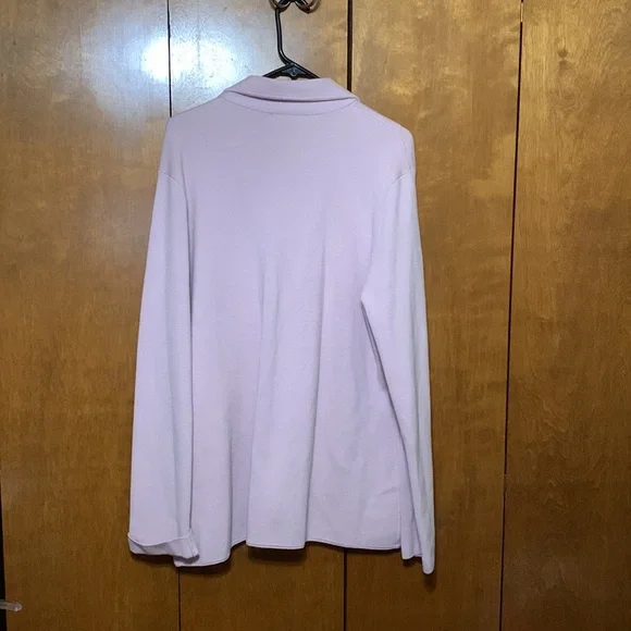 🆕 CHAPS- Pink Knit Blazer (XXL) NWT! - Picture 3 of 10